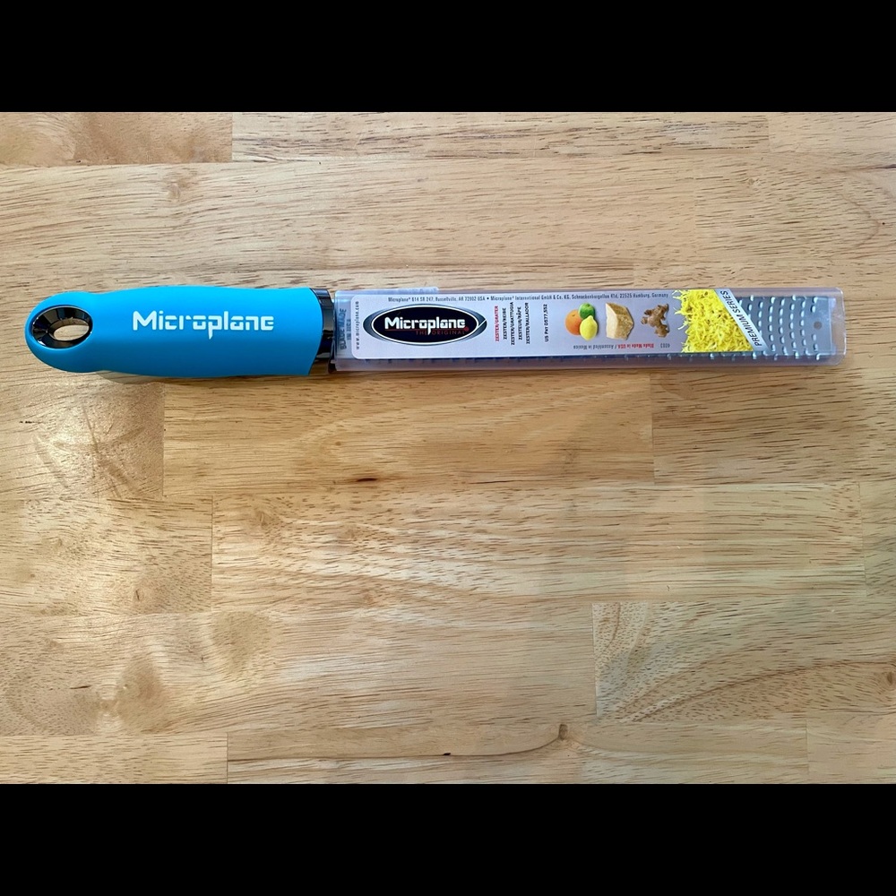 Microplane zester